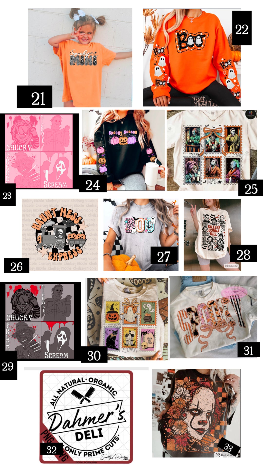 Halloween Rep Order