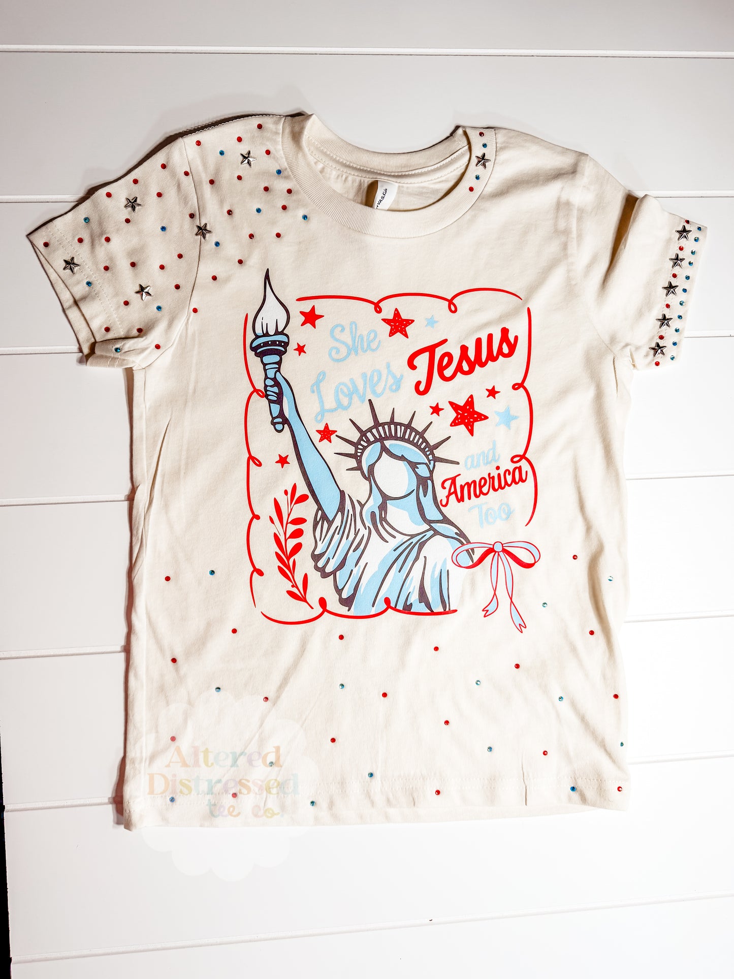She loves Jesus and America too