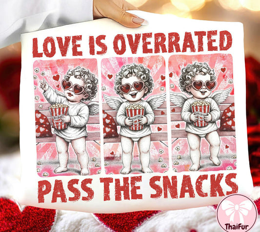 Love is Overrated Angel Popcorn