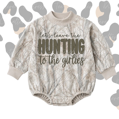Leave the hunting to the girlies