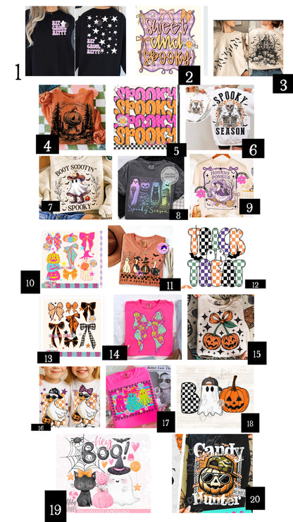 Halloween Rep Order