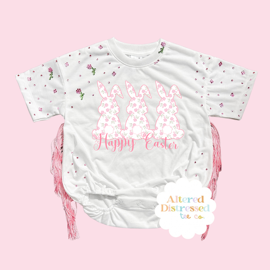 Floral Bunnies (Happy Easter)