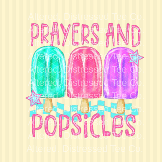 Prayers and Popsicles Pink