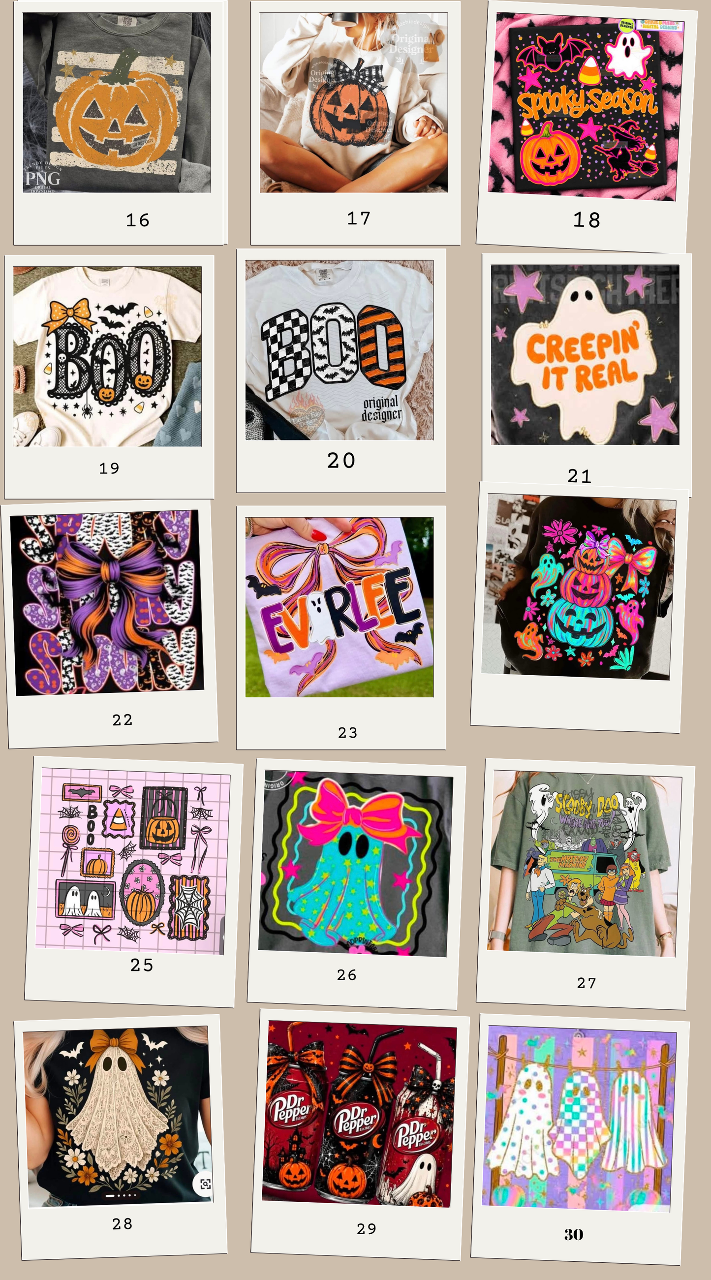 Rep Order - HALLOWEEN