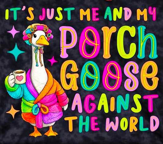 Porch goose