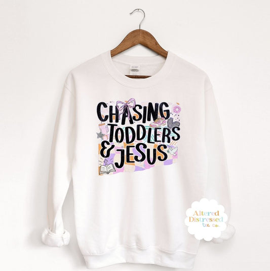 Chasing toddlers and Jesus