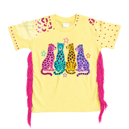 Bright leopards