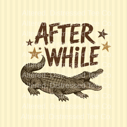 After while Crocodile Green