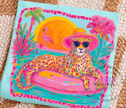 Summer leopard