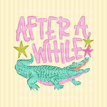 After while Crocodile Pink