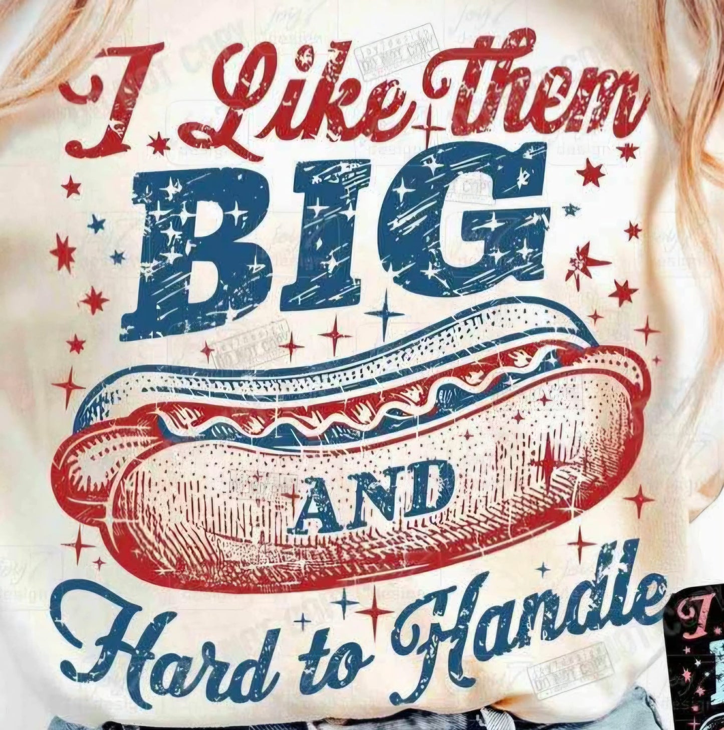 I like them big and hard to handle