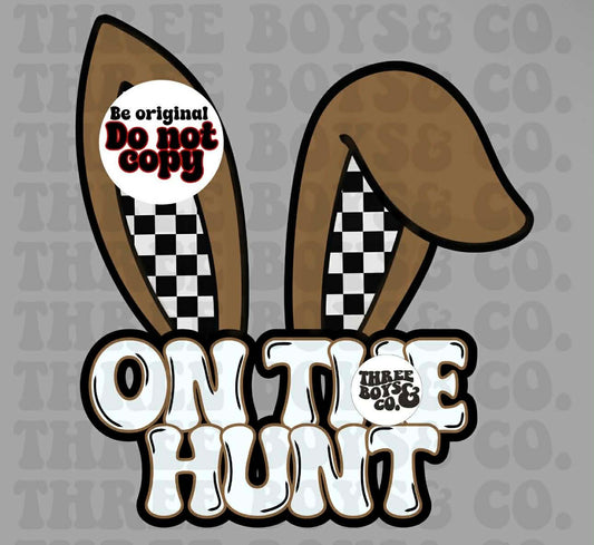 On the hunt (bunny ears)