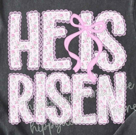 He is risen (floral)