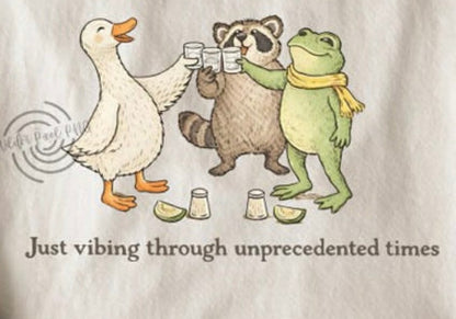 Just vibing through unprecedented times