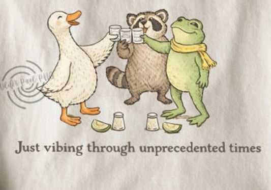 Just vibing through unprecedented times