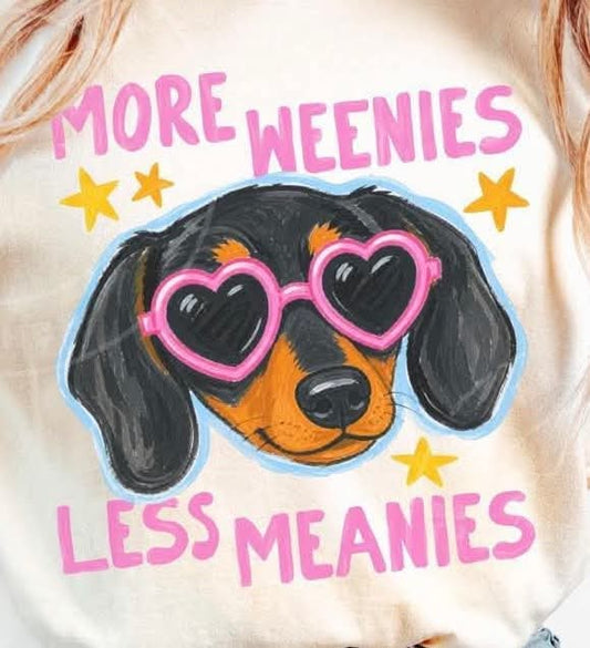 More weenies less meanies