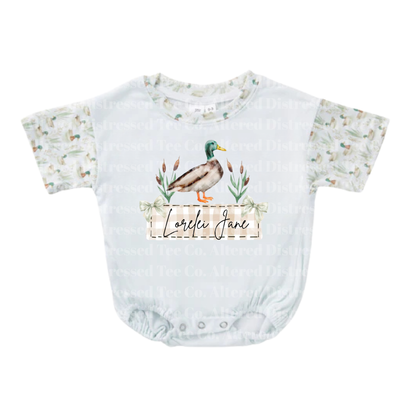 Mallard Name Girly with Bows