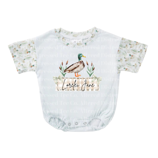 Mallard Name Girly with Bows