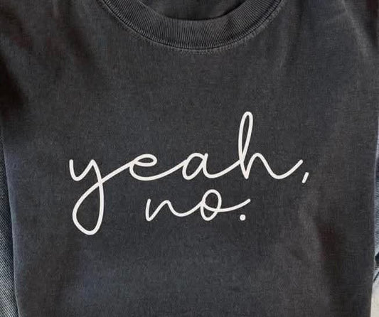 Yeah, no.