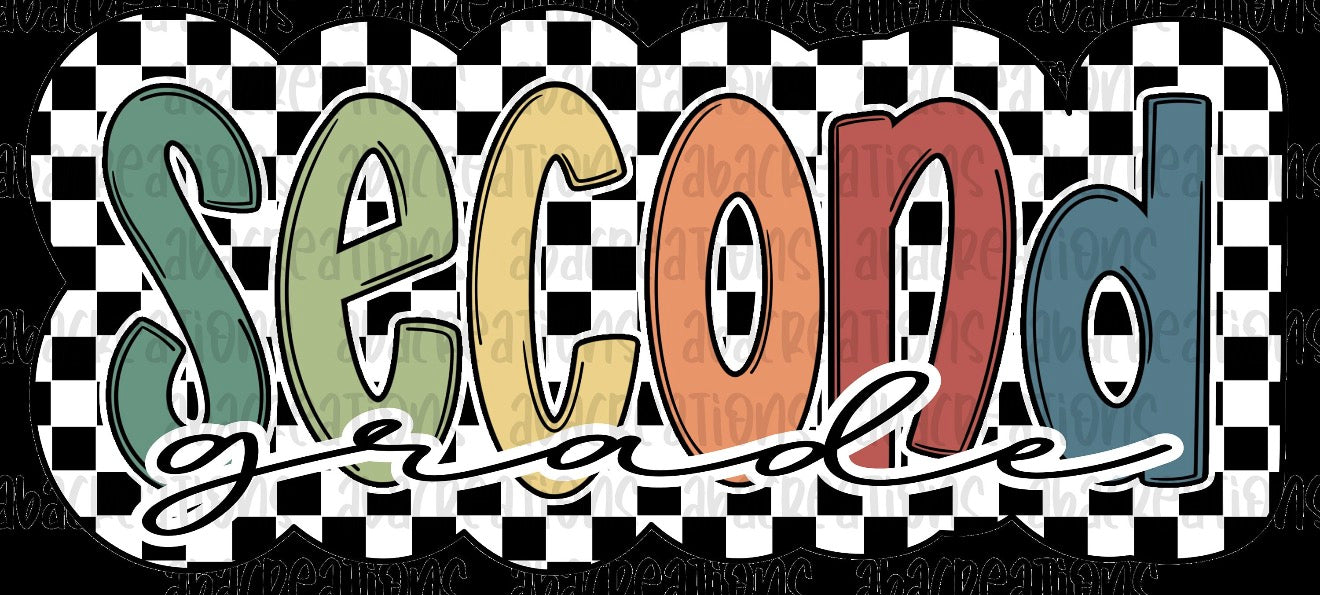 Checkered second grade