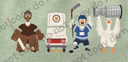 Hockey Geese