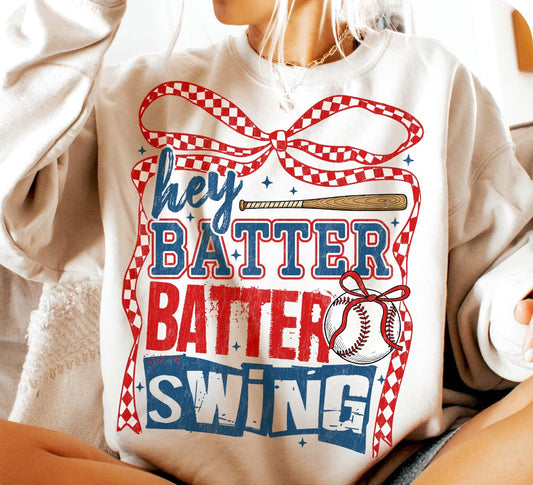 Bow hey batter batter swing