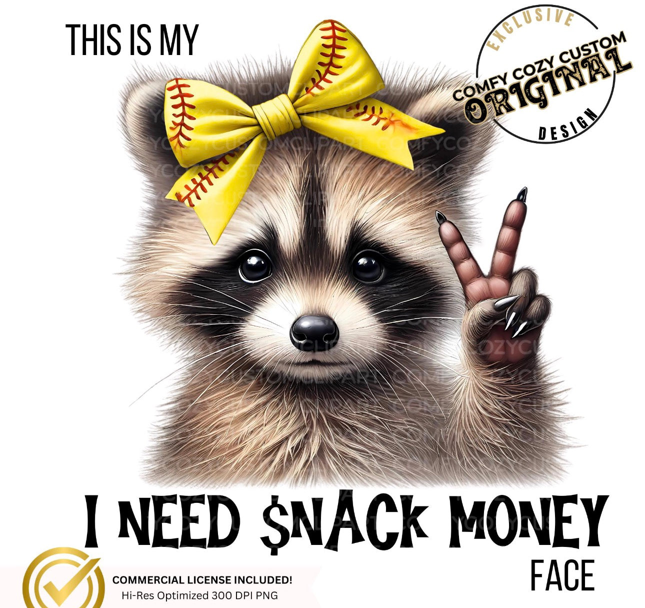 Snack money face