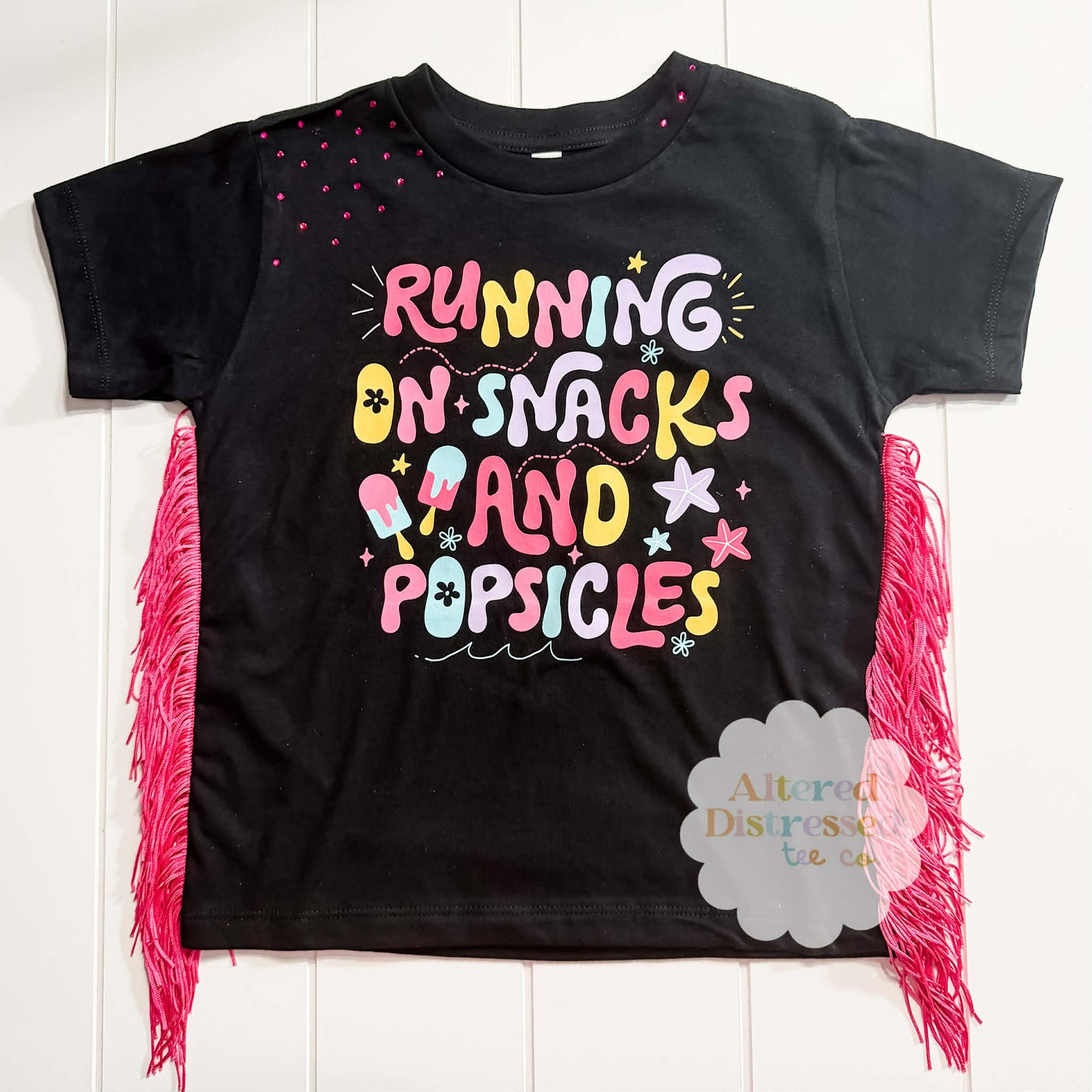Running on Snacks and Popsicles - Pink