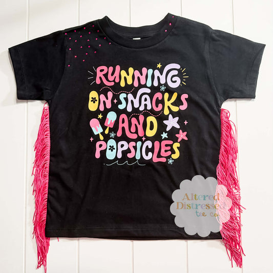 Running on Snacks and Popsicles - Pink