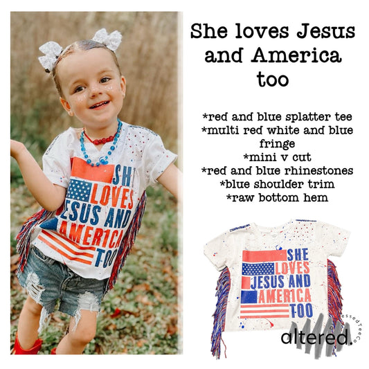 She Loves Jesus and America Too