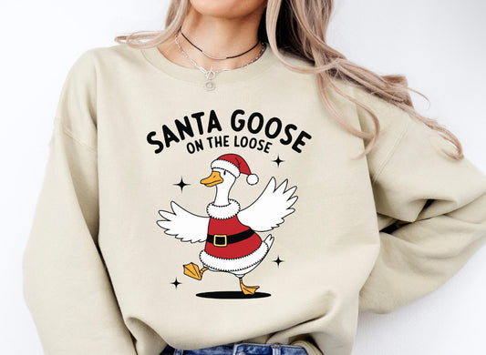 Santa Goose on the Loose