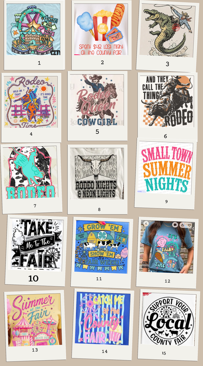 Rep Order - Fair, Carnival, Rodeo