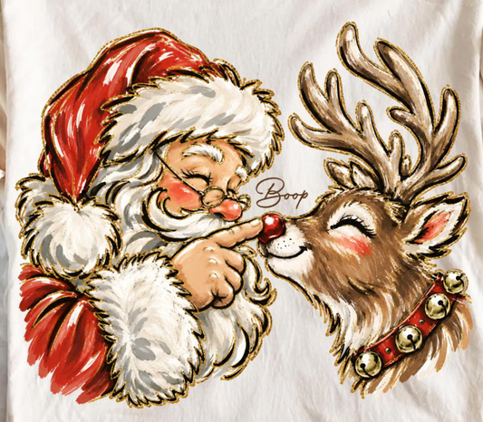 Santa Reindeer Boop