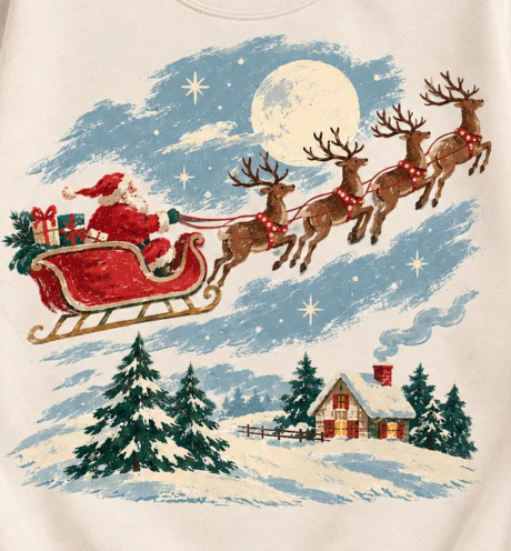 Classic Christmas Scene