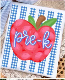 Blue Apple Grade (Pre-k through 4th grade)