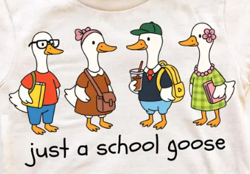 Just a School Goose